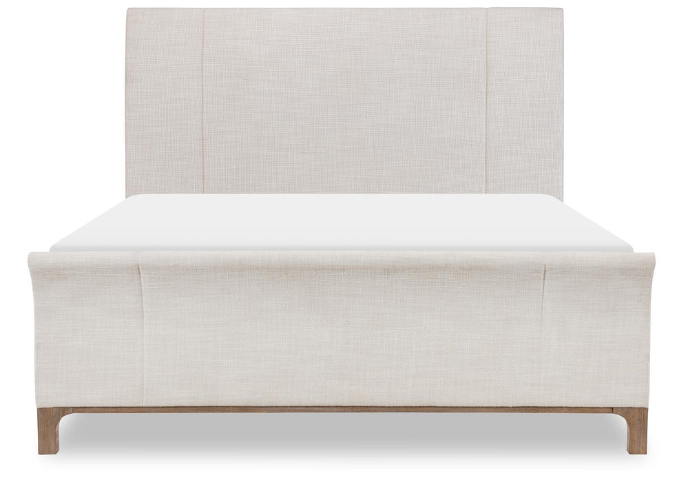 Harmony - Complete Upholstered Sleigh Bed - Ovation Tweed