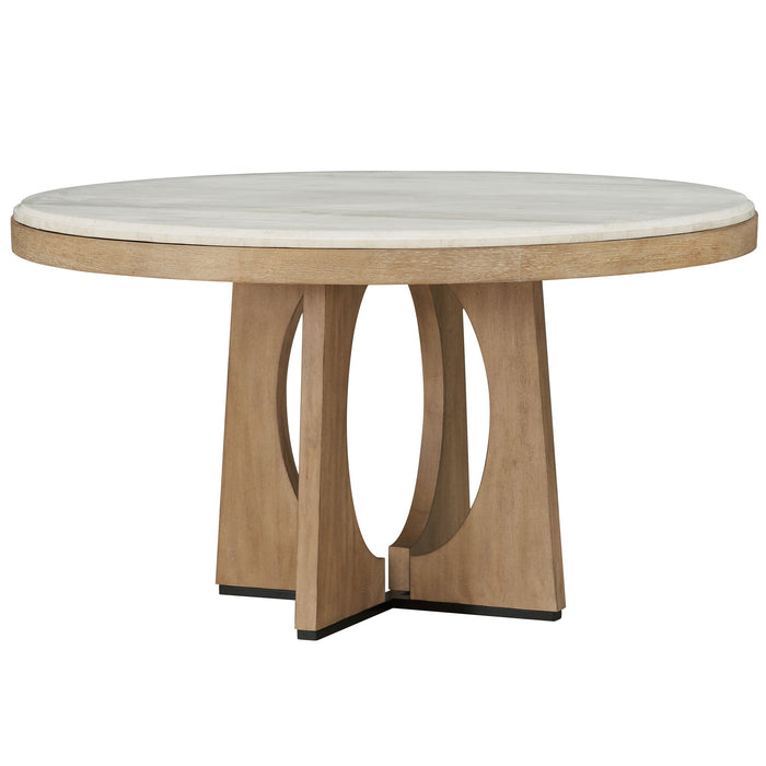 Escape - 54 In. Round Dining Table - Light Brown