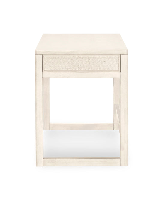 Sawyer - Cane Desk - White