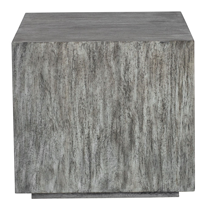 Kareem - Modern Side Table - Gray