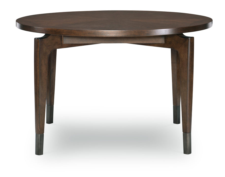 Savoy - Round Dining Table - Dark Brown