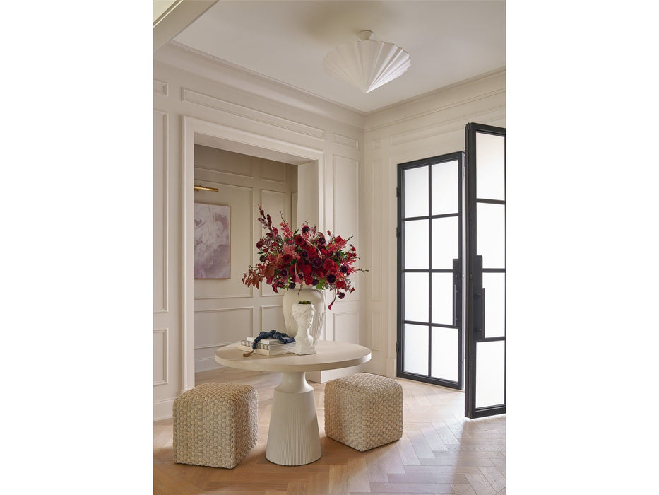 Birchaven - Woven Pouf - Light Brown
