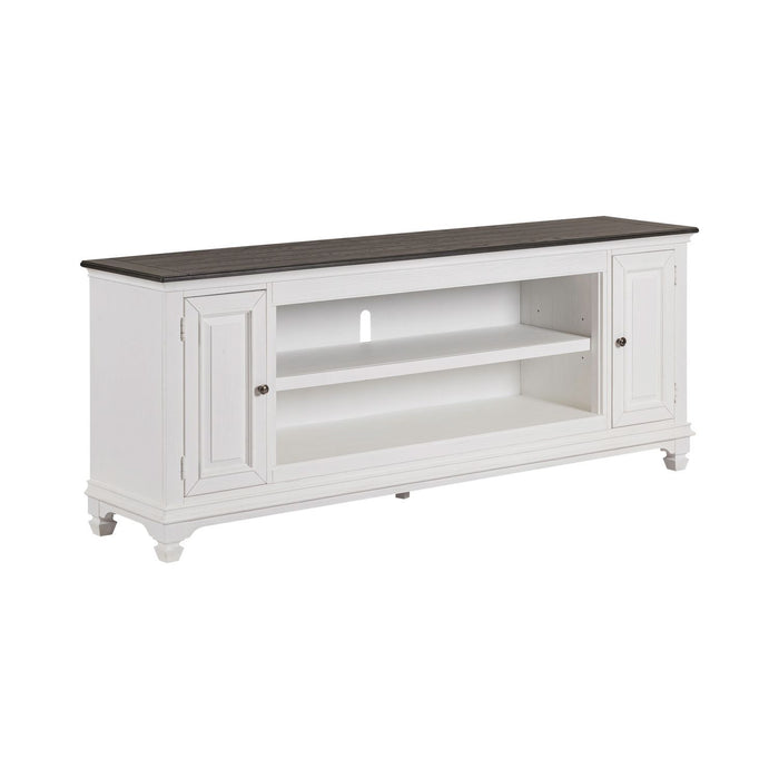 Fireplace TV Consoles - 80" Fireplace TV Console FTS - White