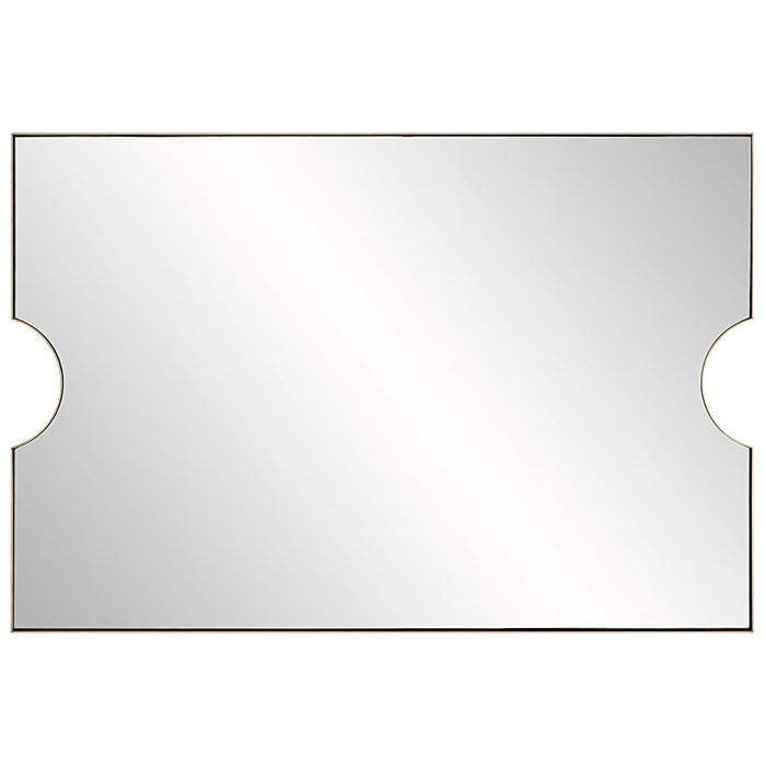 Ticket - Vanity Mirror - Gold