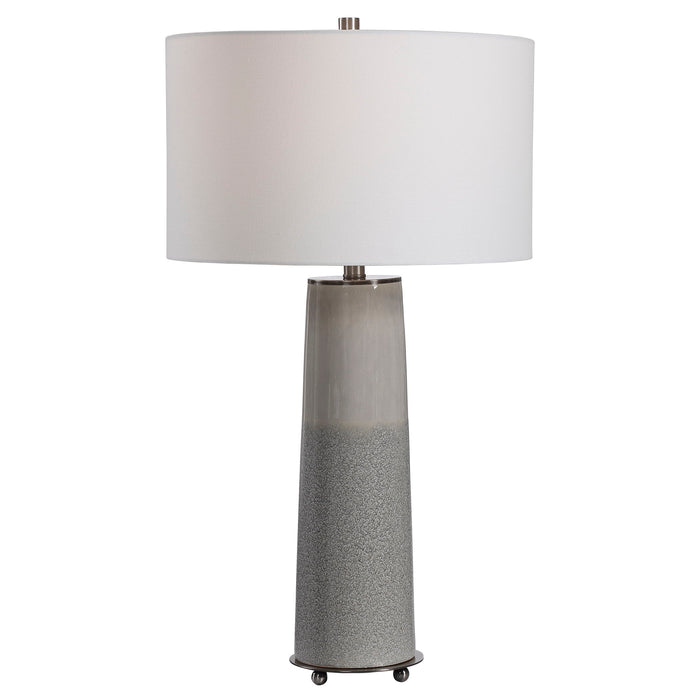 Abdel - Glaze Table Lamp - Gray