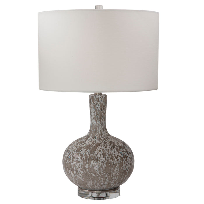 Turbulence - Table Lamp - Distressed White