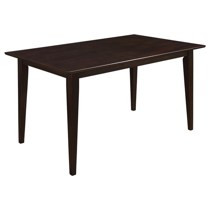 Gabriel - Rectangular Wood Dining Table - Cappuccino