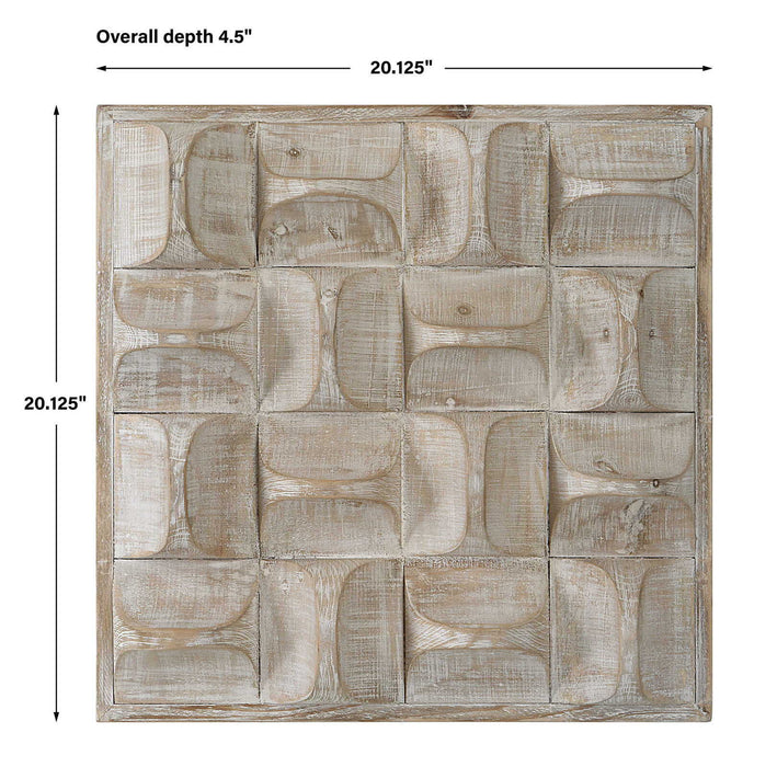 Pickford - Wood Wall Decor, Natural - Beige