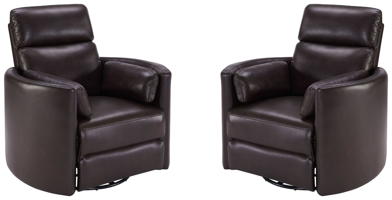Radius - Cordless Power Swivel Glider Recliner (Set of 2)
