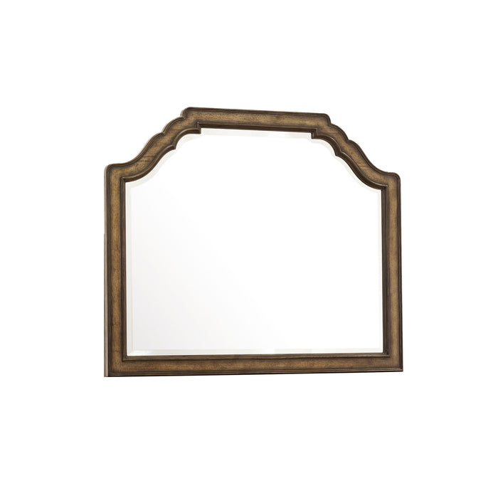 Revival Row - Landscape Mirror - Brown