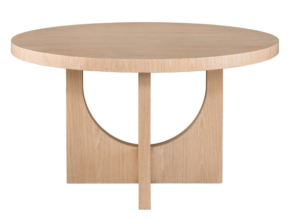 Nomad - Callon Round Dining Table - Light Brown