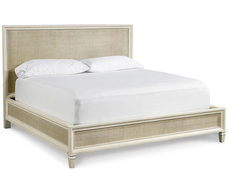 Summer Hill - Woven Accent Queen Bed - Beige