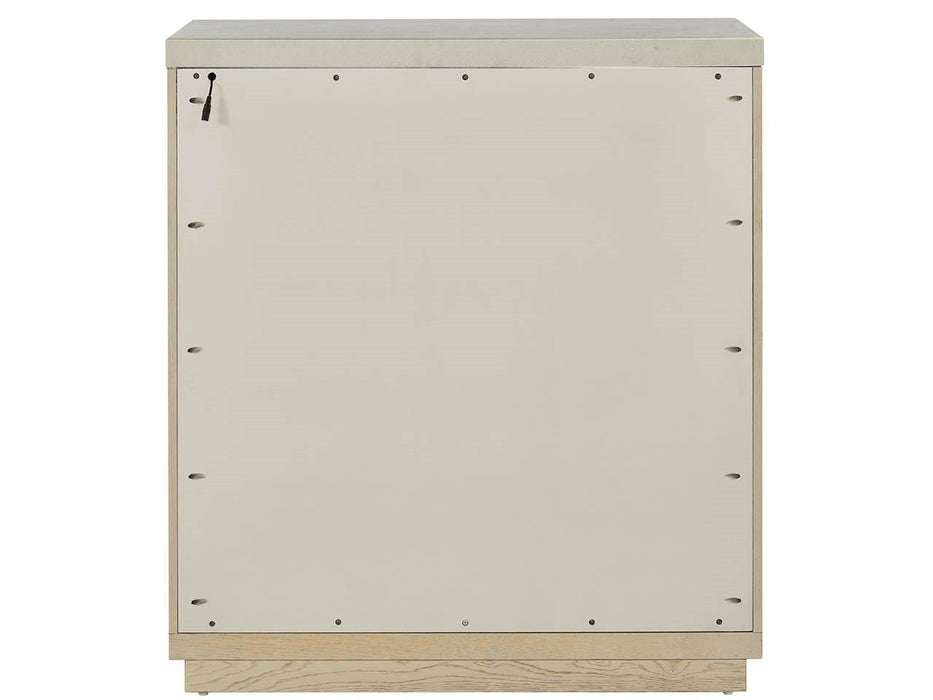 Oasis - Dockside Bar Cabinet - Beige / White