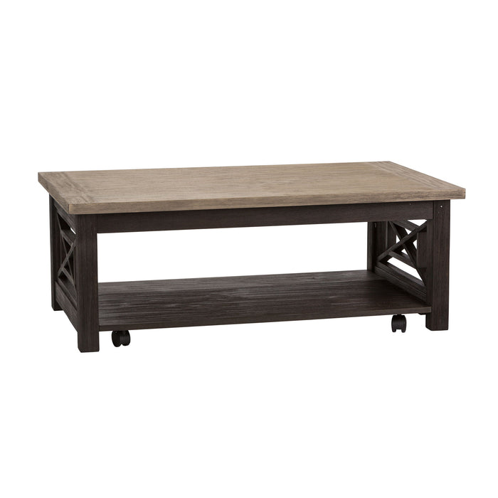 Heatherbrook - Cocktail Table - Black