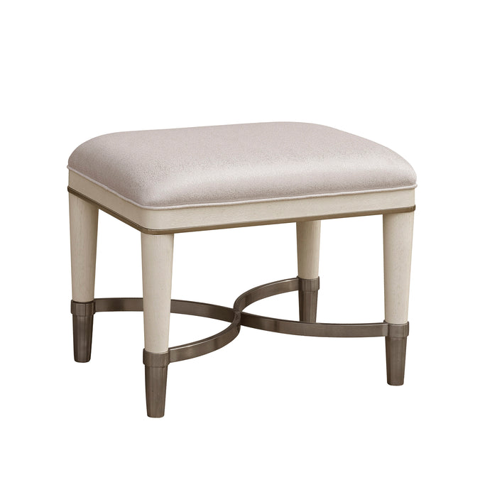 Grace - Vanity Stool - White