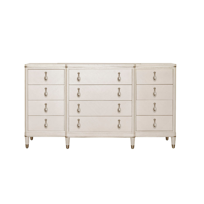 Grace - 12-Drawer Dresser - White