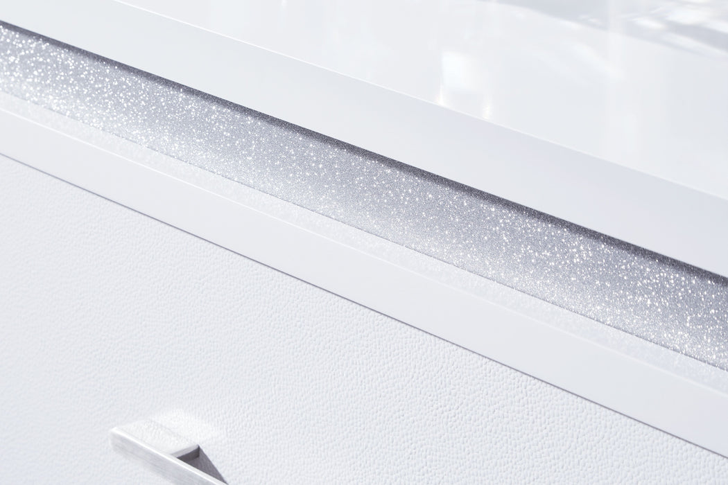 Jarlee - Dresser And Mirror - White