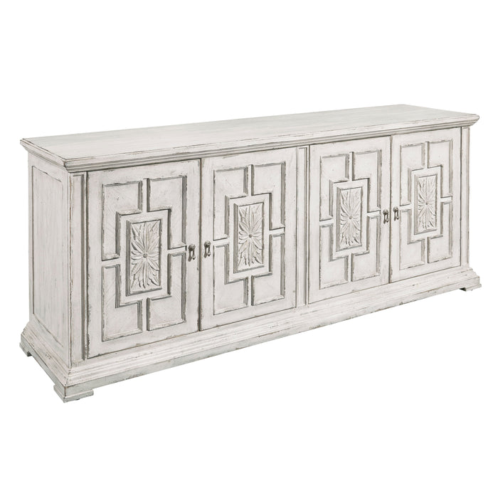 Pulaski Accents - 4 Door Entertainment Credenza - White