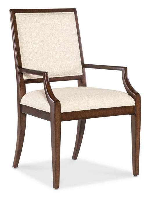 Archives - Upholstered Arm Chair - Beige / Brown