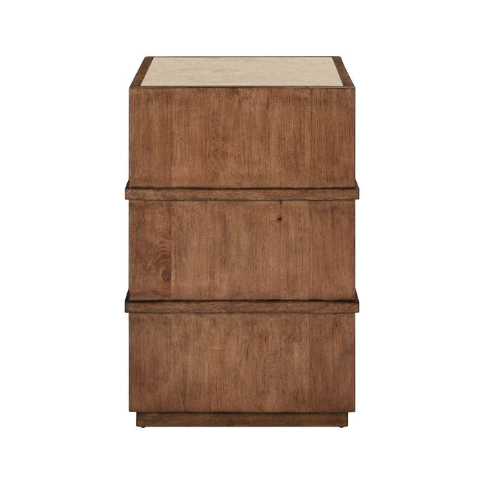 Shaker Lakes - Chairside Table - Harvest Brown