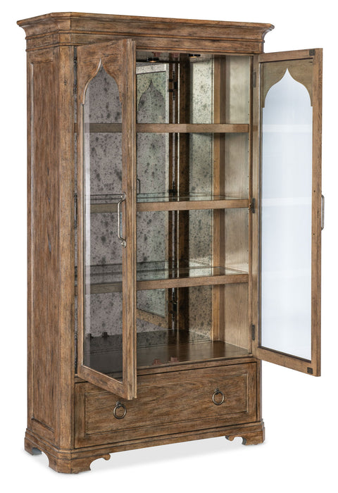 Americana - Display Cabinet - Light Brown