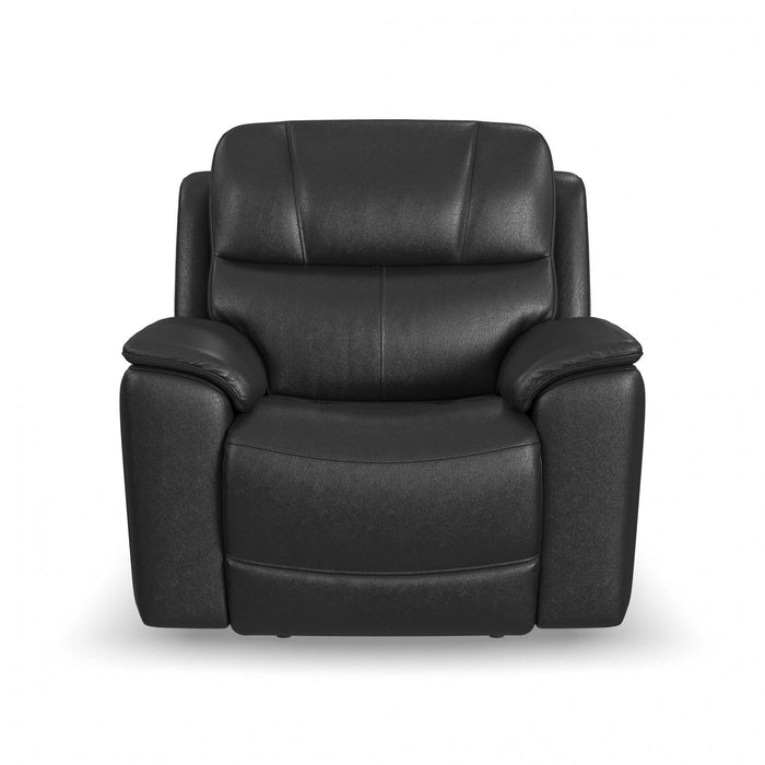 Crew - Power Recliner With Power Headrest & Lumbar - Black