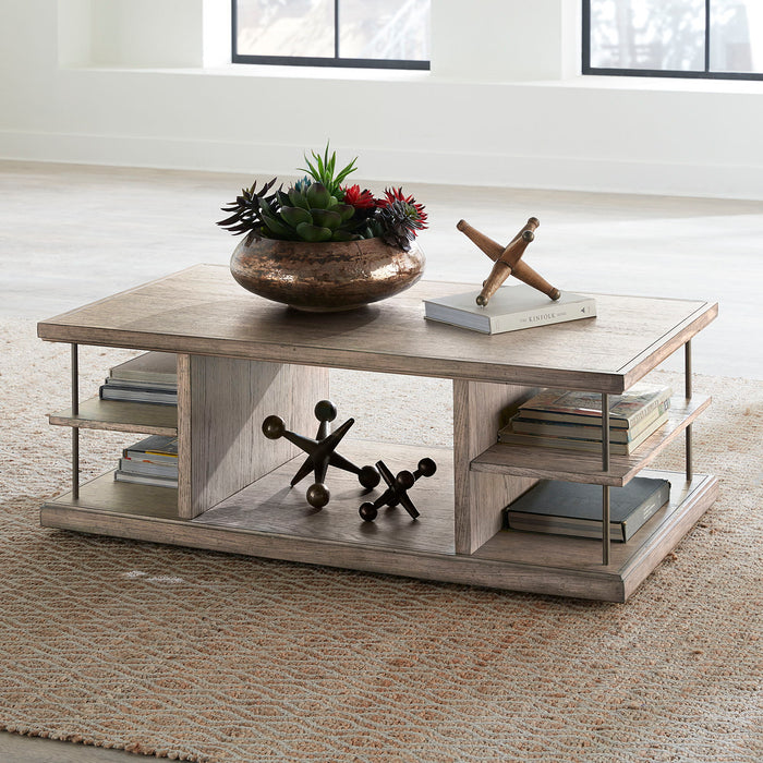 City Scape - Cocktail Table - Burnished Beige