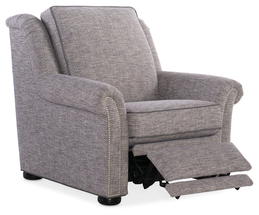 Robinson - Chair Full Recline With Articulating Headrest - Gray, Dark