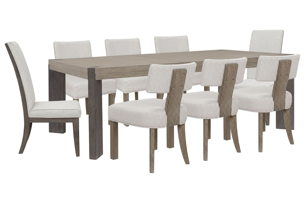 Anderson Park - Leg Dining Table Set With Klismos Chairs