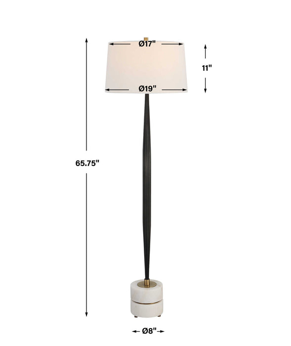 Miraz - Floor Lamp - Black