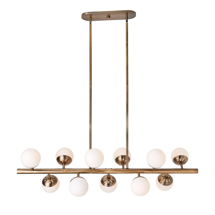 Droplet - 11 Light Linear Chandelier