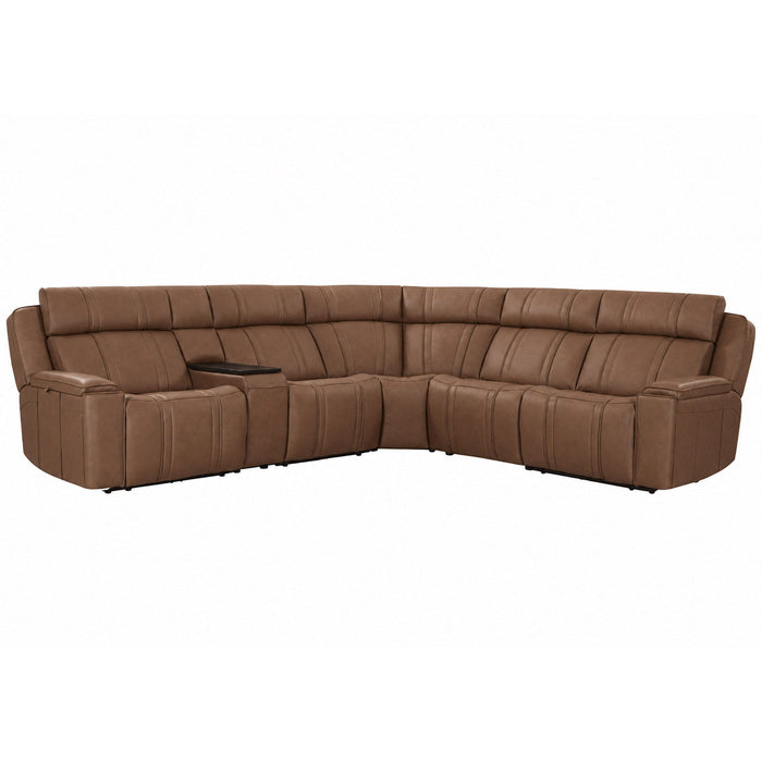 Sausalito - 6 Piece Modular Zero Gravity Power Reclining Sectional With Power Adjustable Headrests
