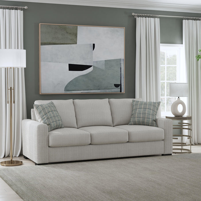 Theodore - Fabric Stationary Three-Cushion Sofa
