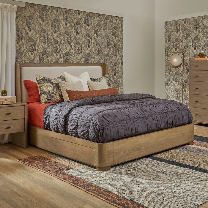 Normandy - Upholstered Storage Bed