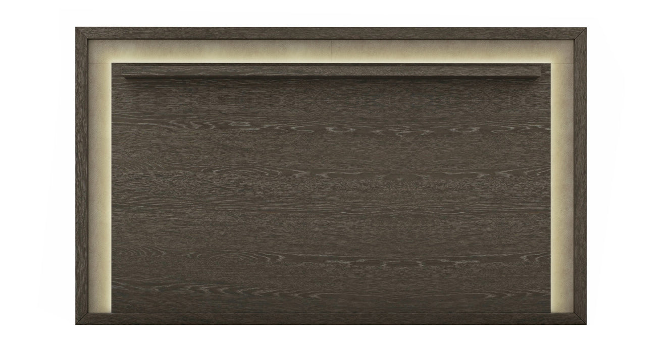 Ascent - 90 In. Panel Hutch - Dark Chocolate