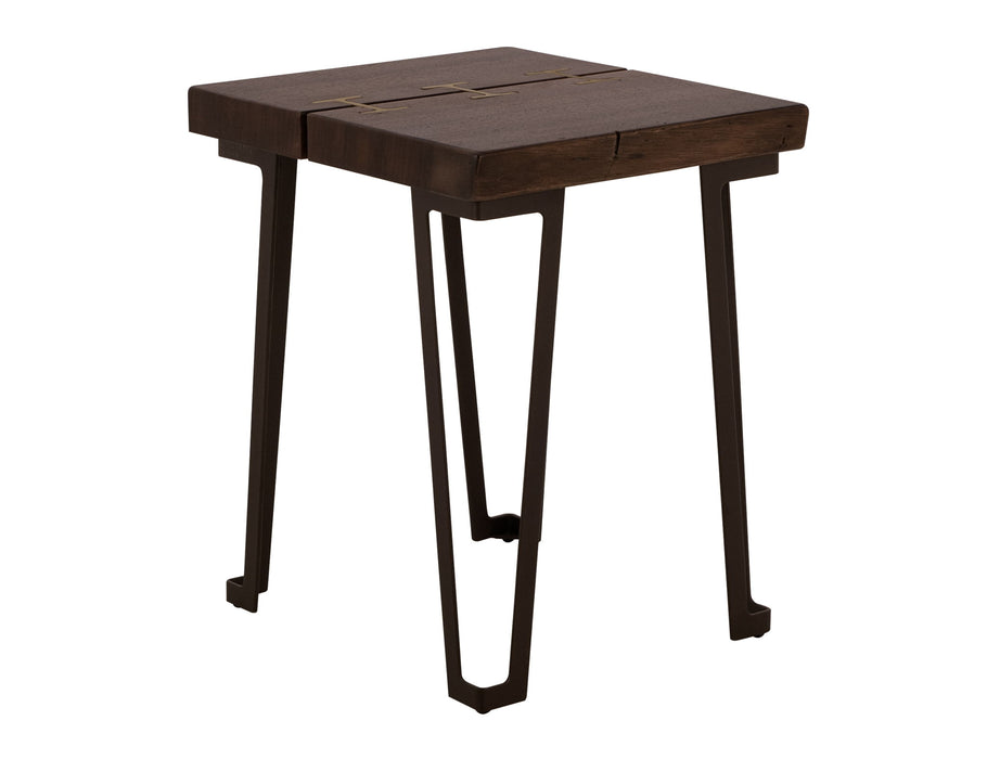 Walnut - Chairside Table - Walnut Brown