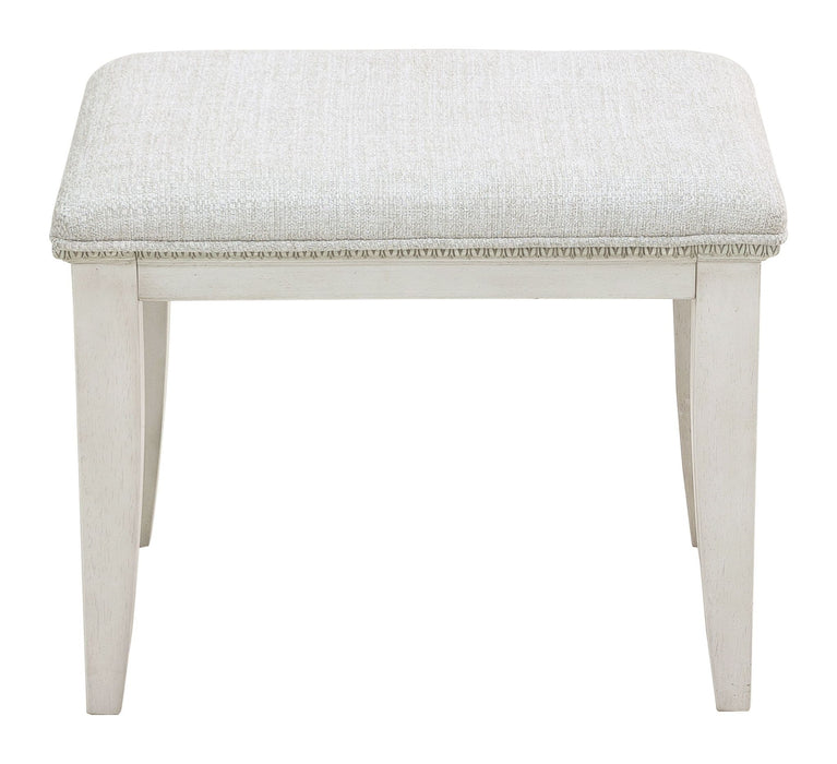Camila - Vanity Stool - Creamy White