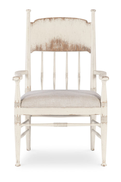 Americana - Upholstered Seat Arm Chair (Set of 2)