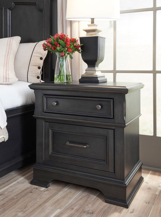 Townsend - Nightstand - Black