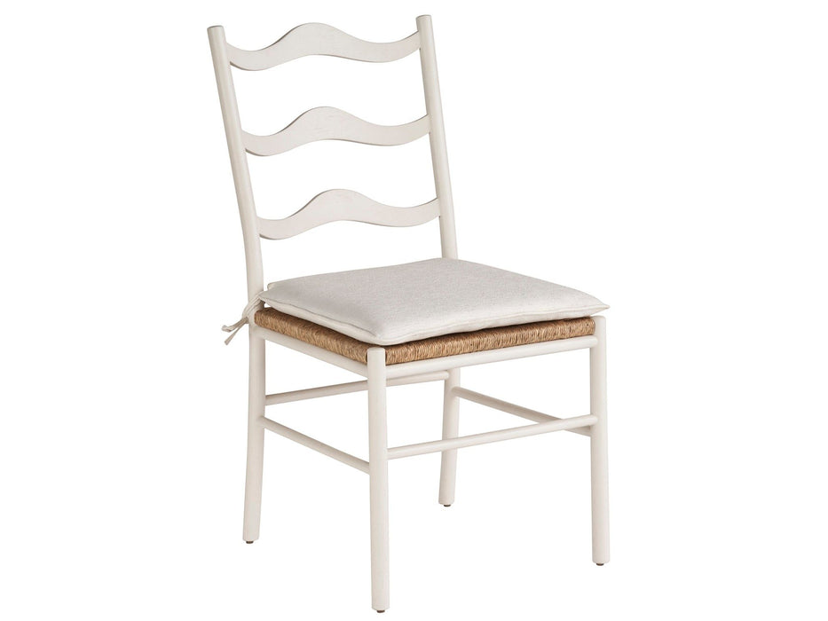 Weekender Coastal Living Home / Morada - Side Chair (Set of 2) - Pearl Silver