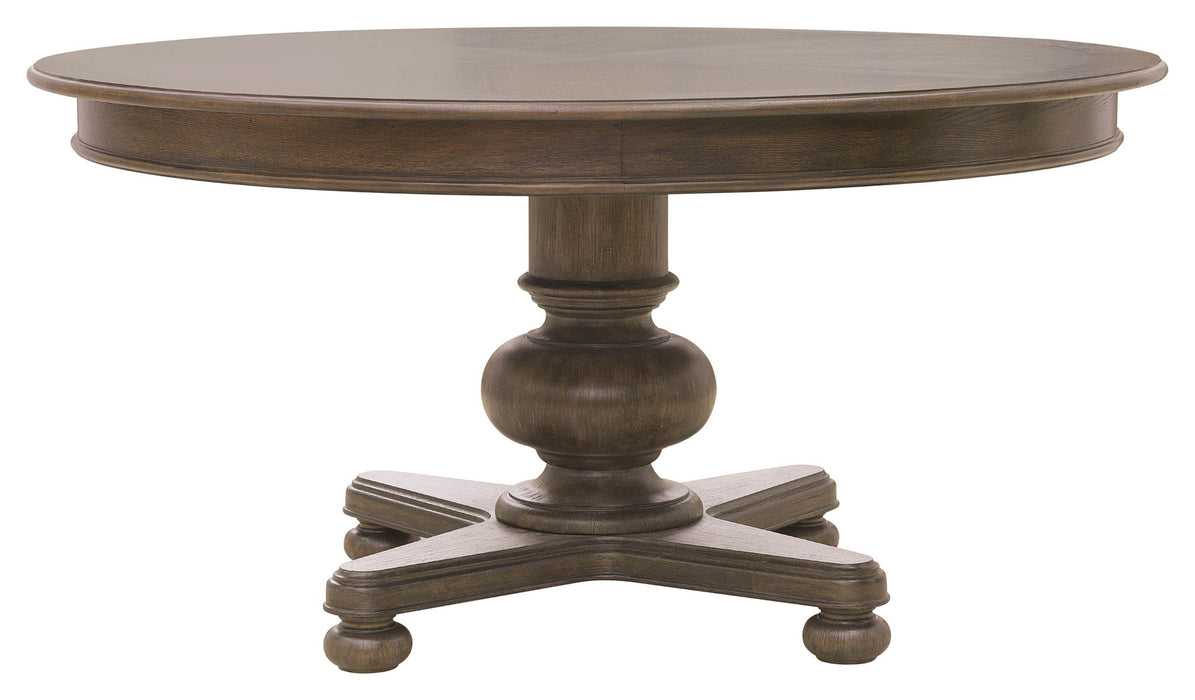 Saddle Creek - Round Dining Table - Timber Brown