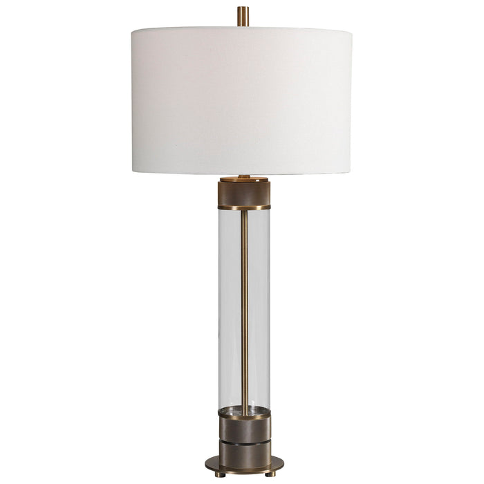 Anmer - Industrial Table Lamp - Light Brown