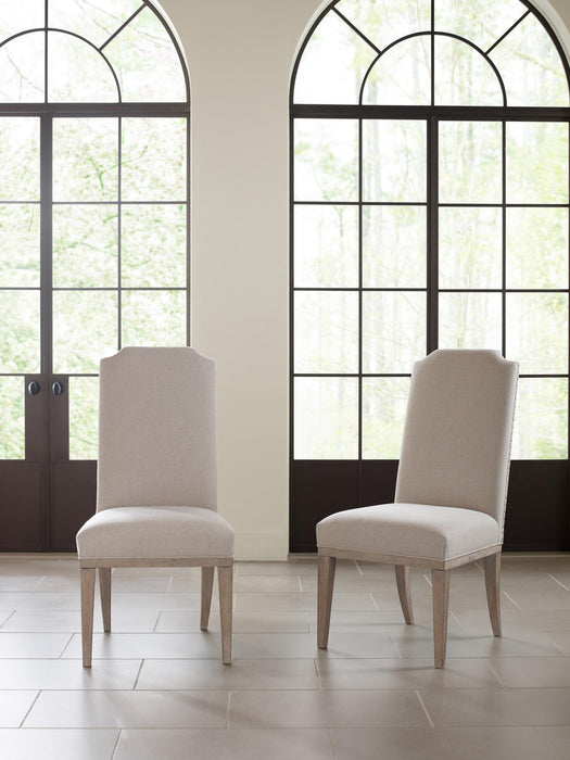 Monteverdi - Upholstered Host Side Chair (Set of 2) - Sun-Bleached Cypress