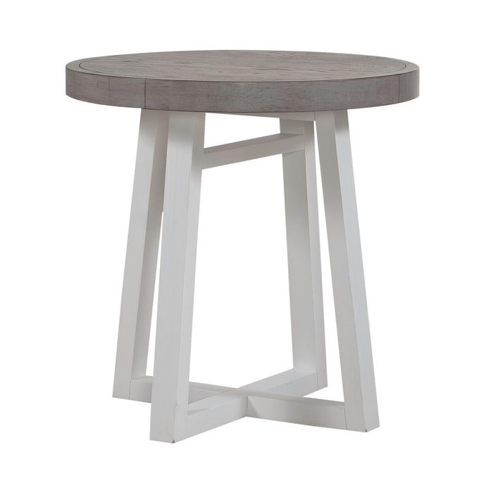 Palmetto Heights - Round End Table - White