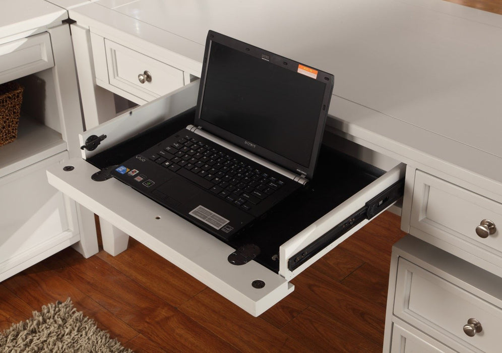 Boca - Desk With Hutch - Cottage White