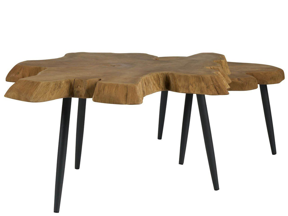 Oasis - Driftwood Nesting Tables - Light Brown