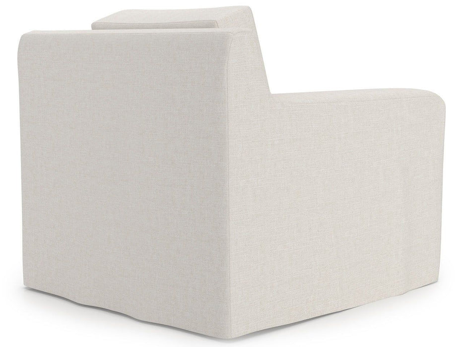 Ryman - Slipcover Swivel Chair, Special Order - White