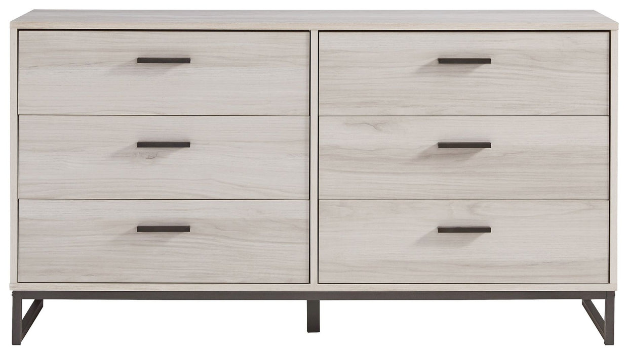 Socalle - Six Drawer Dresser