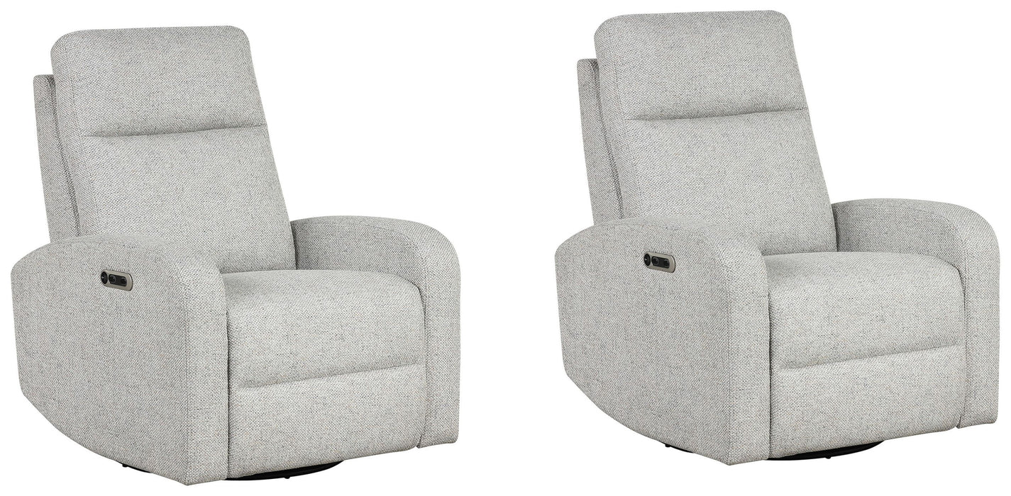 Thriller - Power Swivel Glider Recliner (Set of 2)