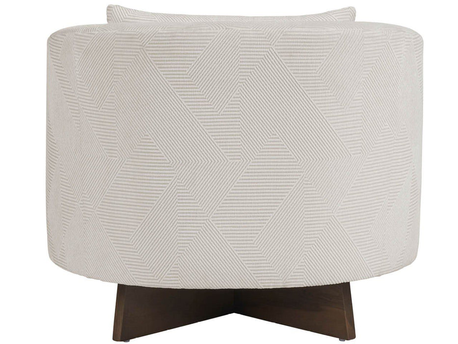 Lamar - Swivel Chair, Special Order - White / Gray